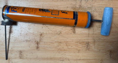 Fly Ded Insect Sprayer Empty Vintage 10'' (No Glass Bottle) Blue Handle