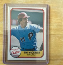 1981 Fleer - Tim McCarver #27