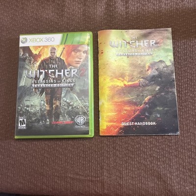 The Witcher 2:-- Enhanced Edition Xbox 360 W/ Manual CIB - Plus Quest Handbook