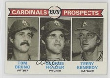 1979 Topps 1979 Prospects Tom Bruno George Frazier Terry Kennedy #724 2k3