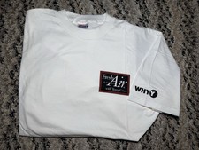FRESH AIR With Terry Gross NPR T-Shirt Vintage 90s WHYY Talk Radio Show News