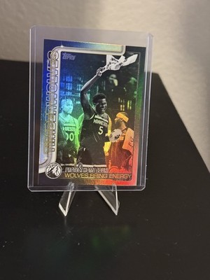 2025-26 Topps - Protect Home Court #287 Anthony Edwards Blackout Black Friday