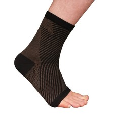 Copper D 2 Sleeves Dark Rayon from Bamboo Copper Compression Ankle for Relief...