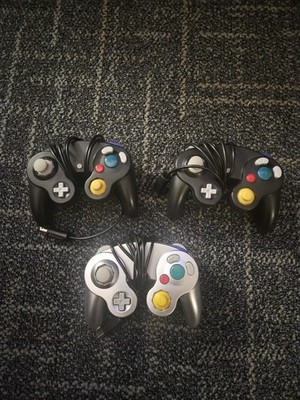 Aftermarket Generic Gamecube Controller Lot 3 Pack