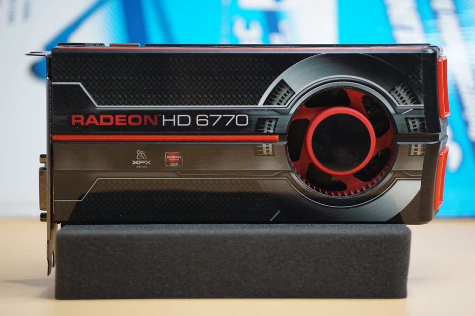 XFX AMD Radeon HD 6770 1GB GDDR5 GPU Computer Graphics Video Card 2x DVI 2x HDMI - Image 2 of 4