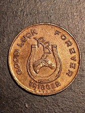 ROY ROGERS RIDERS HORSESHOE GOOD LUCK FOREVER TRIGGER