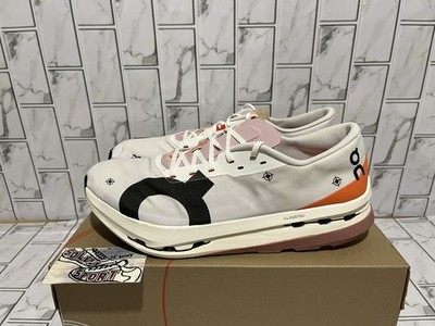 New On Cloud Cloudboom Echo 3 White Flame Red Running Shoes Marathon Womens 11