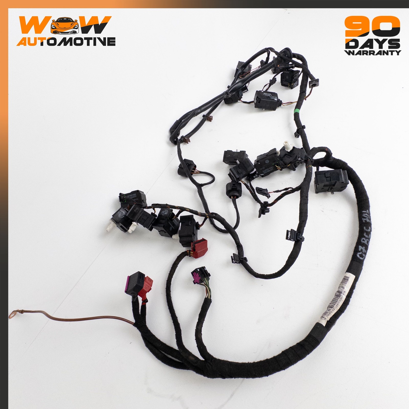 04-19 BENTLEY CONTINENTAL GTC A/C HEATER FLAP ACTUATOR WIRING WIRE HARNESS OEM