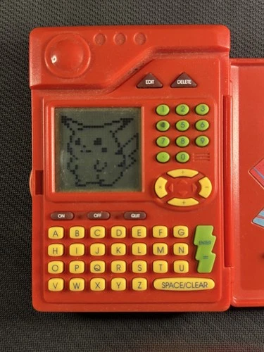 Pokemon Pokedex 1998 Tiger Electronics Toy Vintage Tested
