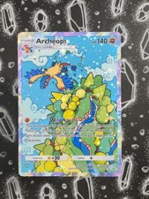 🎨 Fatto a mano: Archeops / Aeropteryx | Scheda fan personalizzata | Stars Holo Design