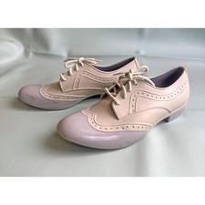 Melissa x Alexandre Herchcovitch Cream and Grey Oxford PVC Jelly Shoes