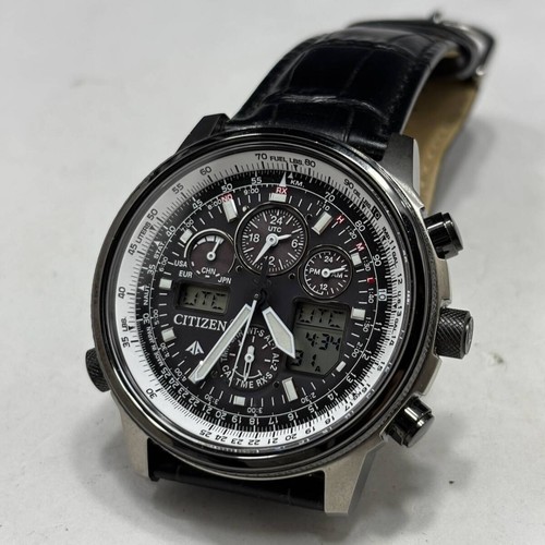 Good Condition Citizen Watch CITIZEN Wristwatch Eco Drive U680 T016685 Promaster