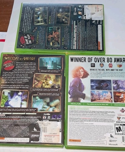 Xbox 360 Spiele CIB KOMPLETT Bioshock 1, 2, & Infinite Trilogy Bundle Lot 3 - Bild 4 von 4