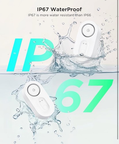 Upgraded Smart Water Leak Detector 1s with 1804ft Long Gateway+5 sensor NEW - Picture 7 of 8