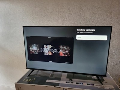 40 Hisense 2k Roku tv Full HD