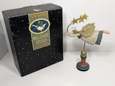 Williraye Studio WW2231 "The Millennium Angel" Figurine Folk 1999 Handcrafted 