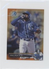 2017 Bowman Chrome Minis Prospects Orange Refractor 14/25 Jorge Bonifacio ex0