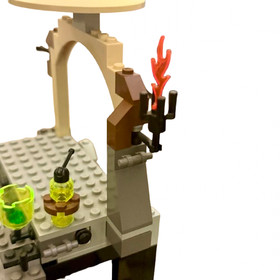 Lego Star Wars Jabba's Palace 4480 (2003) No Minifigures