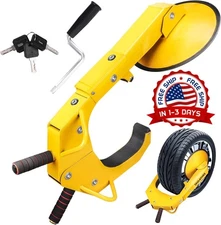 Candado antirrobo para ruedas de remolques, coches, camiones,SUV y autocaravanas