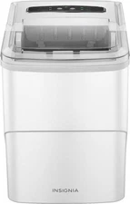 Insignia- Portable Ice Maker with Auto Shut-Off - White