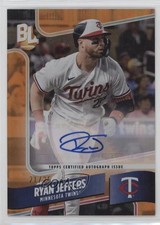 2024 Topps Big League Wrapper Redemption Orange Foil /25 Ryan Jeffers Auto 0c6