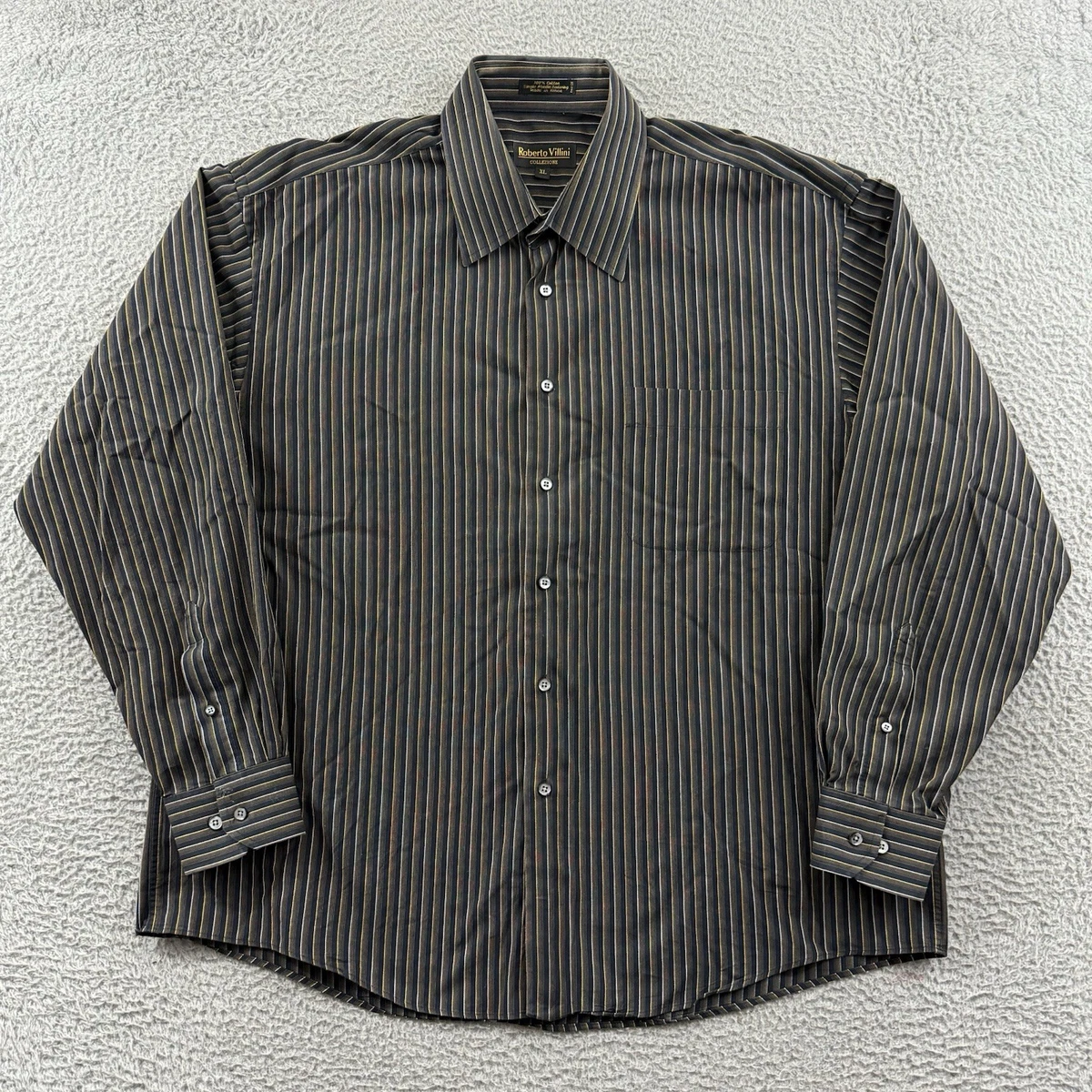 roberto villini dress shirts Roberto Villini Men's Dress Shirts for sale