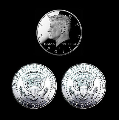 2011 P+D+S Kennedy Set ~ Clad Proof & PD from Original U.S. Mint Rolls 