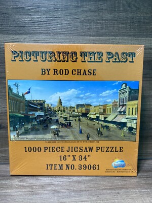 Sunsout Picturing The Past By Rod Chase 1000 piece #39061 road scene New Sealed