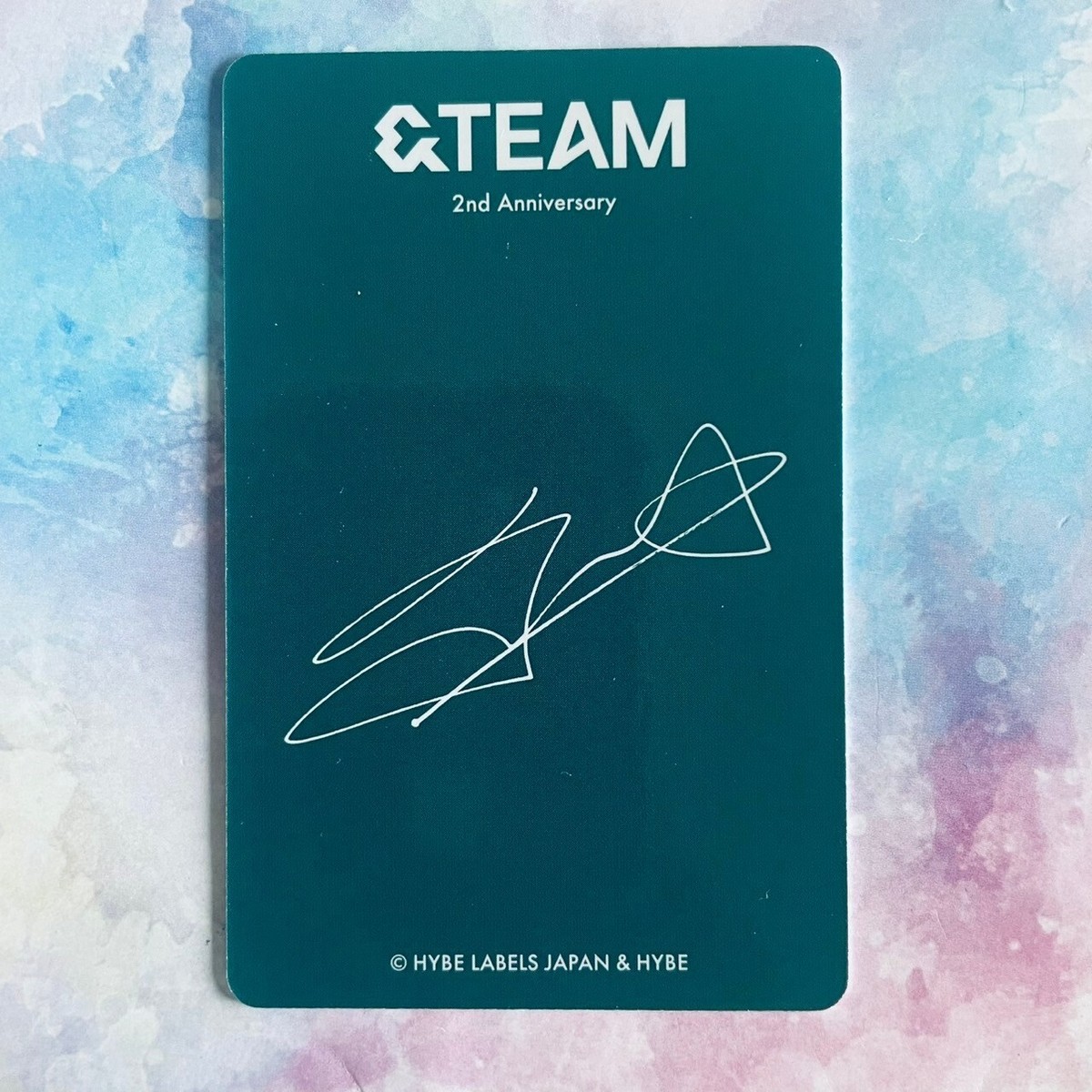 &TEAM 縁DAY 1st 2nd Anniversary フォト カード &TEAM 縁DAY 縁デイ 1st Anniversary トレカ フォト - メルカリ