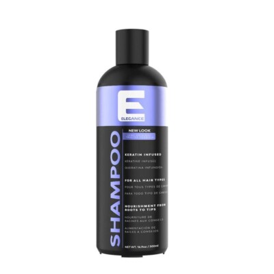 ELEGANCE KERATIN INFUSED SHAMPOO 16.9 OZ / 500 ML