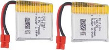 2PCS 3.8V 700mah Lithium Battery for SYMA X26A Collision Avoidance Quadcopter Up