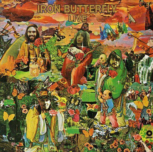 IRON BUTTERFLY - Live: Iron Butterfly - CD - Live -'Brand New/Sealed' 4/10 - Picture 1 of 1