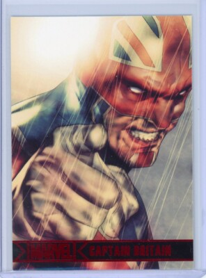 CAPTAIN BRITAIN 2012 Rittenhouse Marvel Greatest Heroes Base Card #14