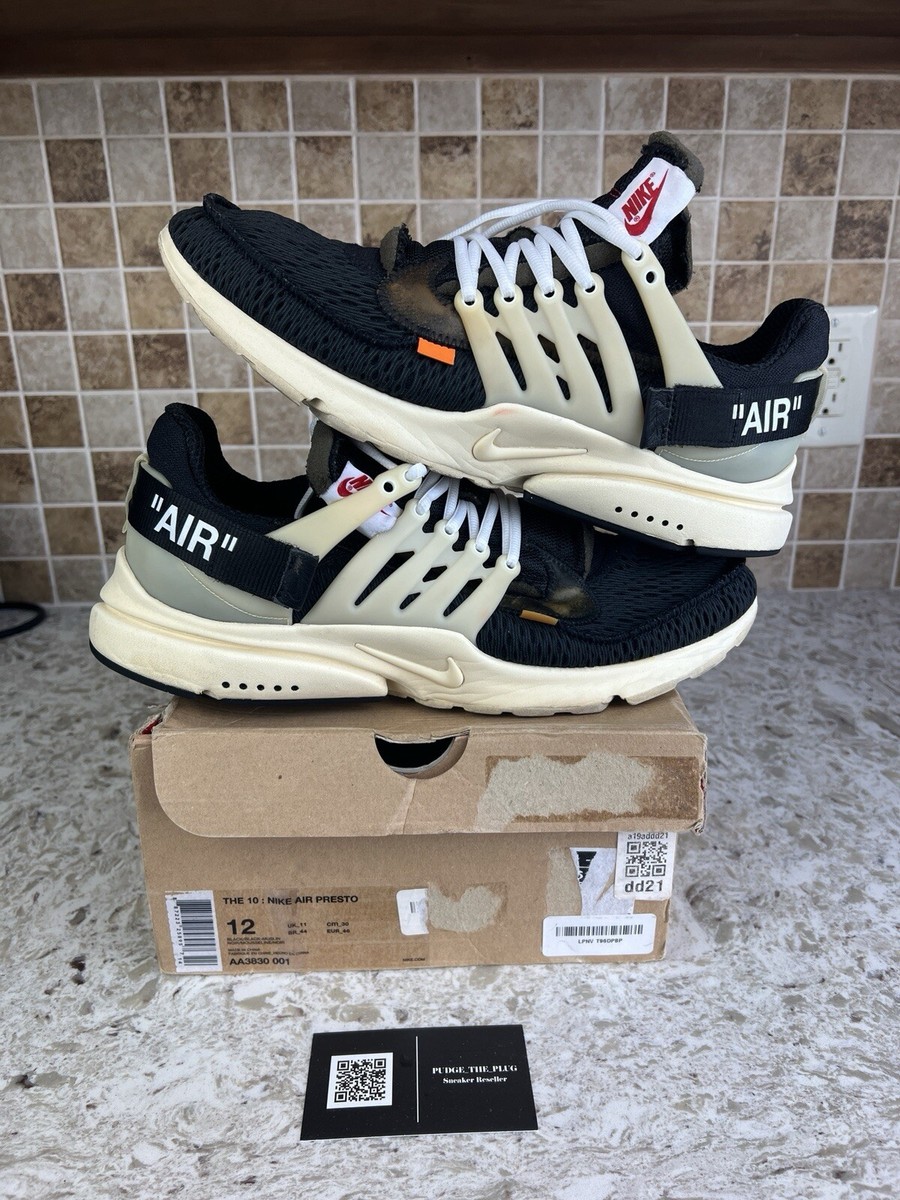 HOT The Ten Nike Air White Off Size 13 Nike Air Presto X Off-White