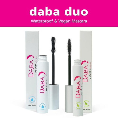 DABALASH Daba Pack of 2 WATERPROOF, VEGAN MASCARA, Very Black – 0.45 oz & 0.3 oz - 第 5/5 張圖片
