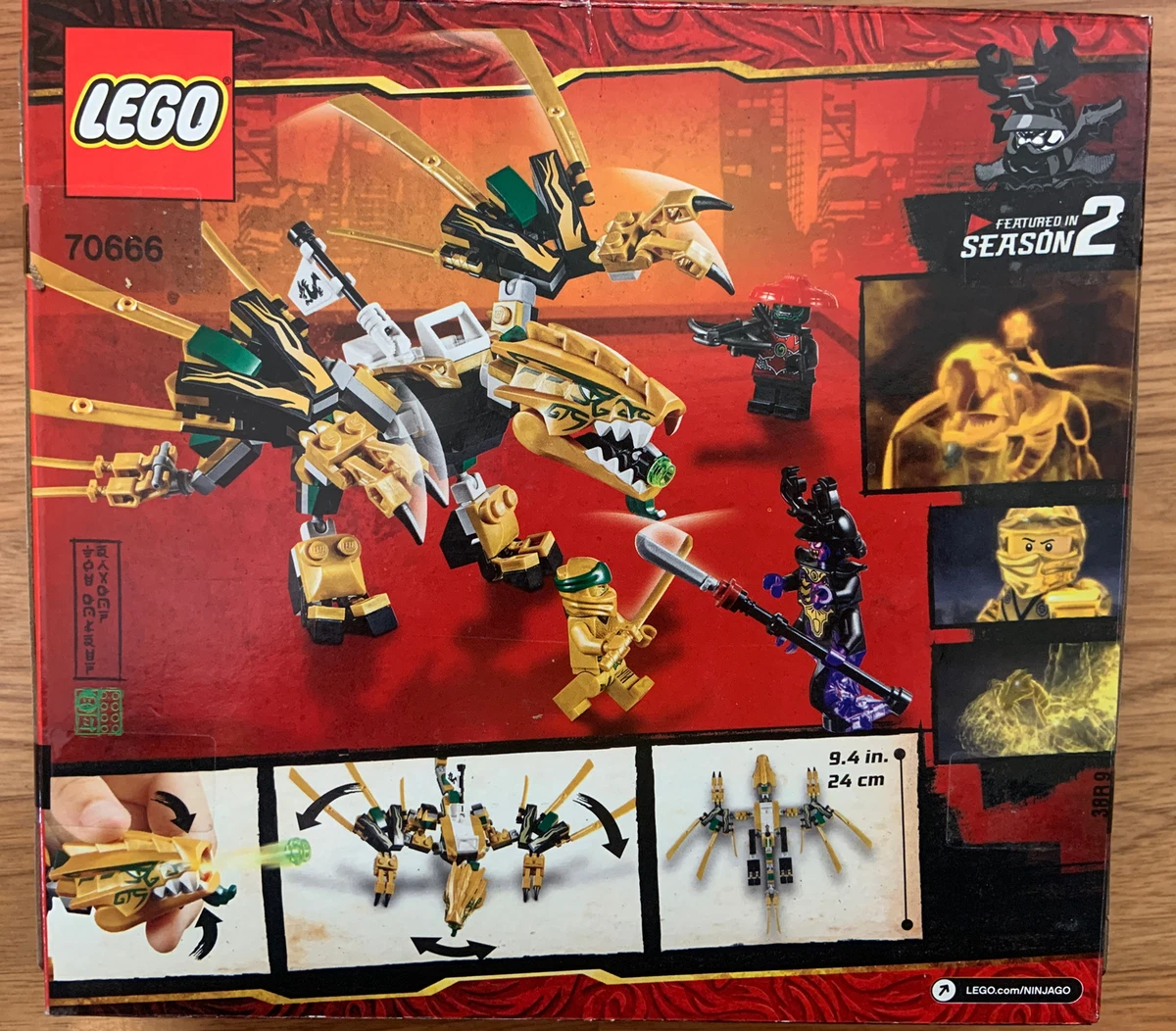 Lego ninjago the golden dragon sale 70666