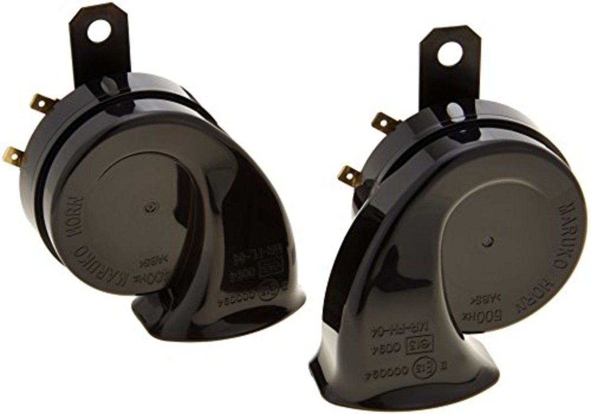Buy Maruko Super Giga Horns 500hz and 400hz for 12v Made in
