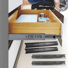1/2/5 Pairs Full Extension Drawer Slides Rail...