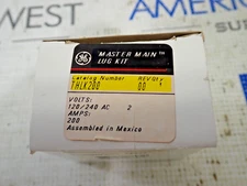 New GE THLK200 Master Main Lug Kit 200 Amp 120/240V Qty 1