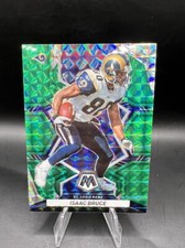 2022 Mosaic Isaac Bruce Green Mosaic Prizm Isaac #242