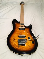 “rare” Eddie Van Halen Evh Wolfgang Peavey Quilt Autographed By The Entire Band