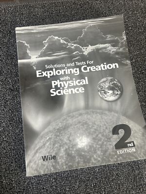 Apologia Solutions & Tests Exploring Creation w/ Physical Science HOMESCHOOL