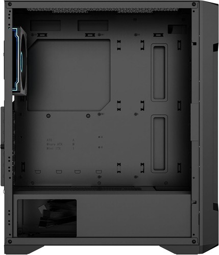 HellCracks Black ATX Tempered , 6 or 3 x 120mm ARGB Fan Incl. 1 x USB3, 2xUSB2 - Picture 5 of 50