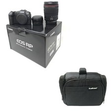 Image of Canon EOS RP Camera + EF-EOS R adapter + RF 24-105mm f/4L IS Lens + Bag