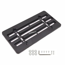 Front License Plate Bracket Tag Holder Mount Screws Bumper Adapter For Toyota