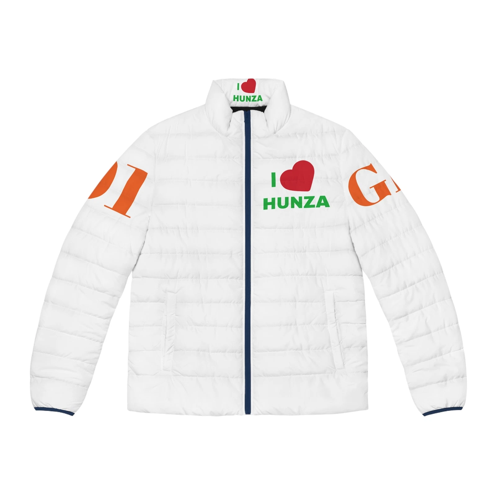 I Love Hunza Men's Puffer Jacket