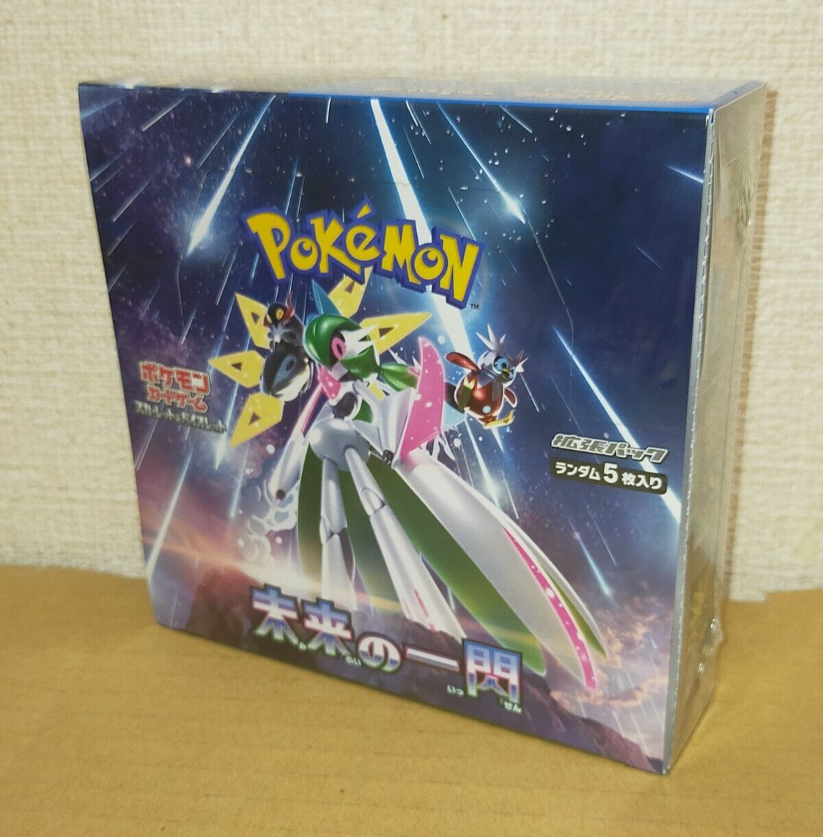 pokemon card game scarlet & violet expansion pack future flash Pokemon Card sv4M Scarlet & Violet Future Flash Booster Box (30Pack 150PCS) Factory Sealed main image 1