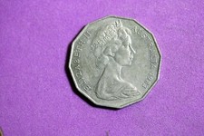 ZNALEZISKO MAJĄTKU 1983 - ELIZABETH II AUSTRALIA MONETA 50 CENTÓW!  #J28594