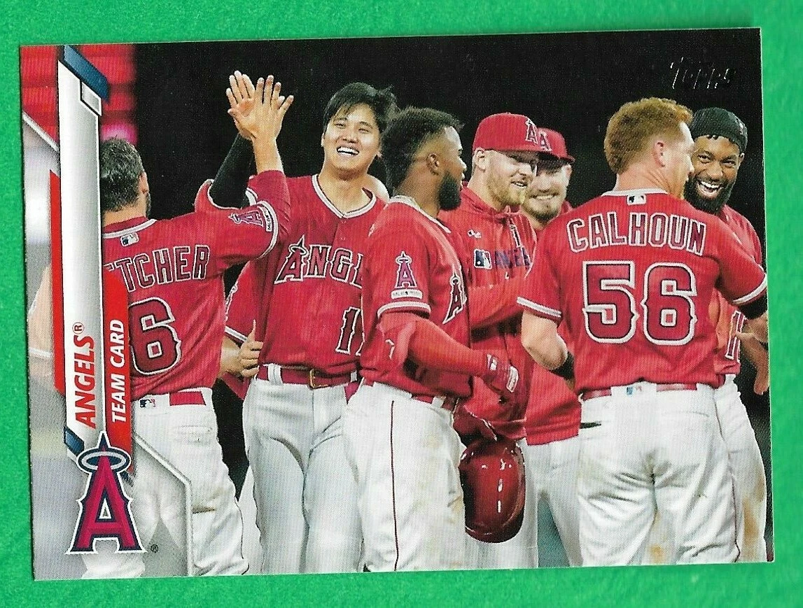 2020 Topps 19 Los Angeles Angels TC w Shohei Ohtani eBay