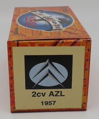 Citroën 2CV AZLP 1/43 Norev / Hachette – Neuf – Modèle Multicolore Collection
